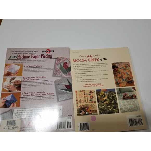 Bloom creek quilts/easy machine paper piecing books item no.475 - Picture 4 of 6